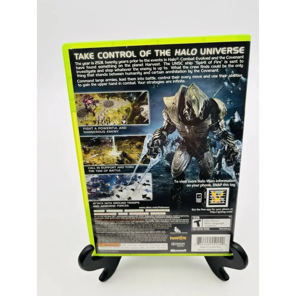 Halo Wars - Microsoft Xbox 360 CIB Tested and Working Very Good Condition